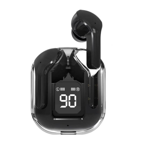 AIR 31 Transparent Case Earbuds (Bluetooth 5.3 + LED Display)